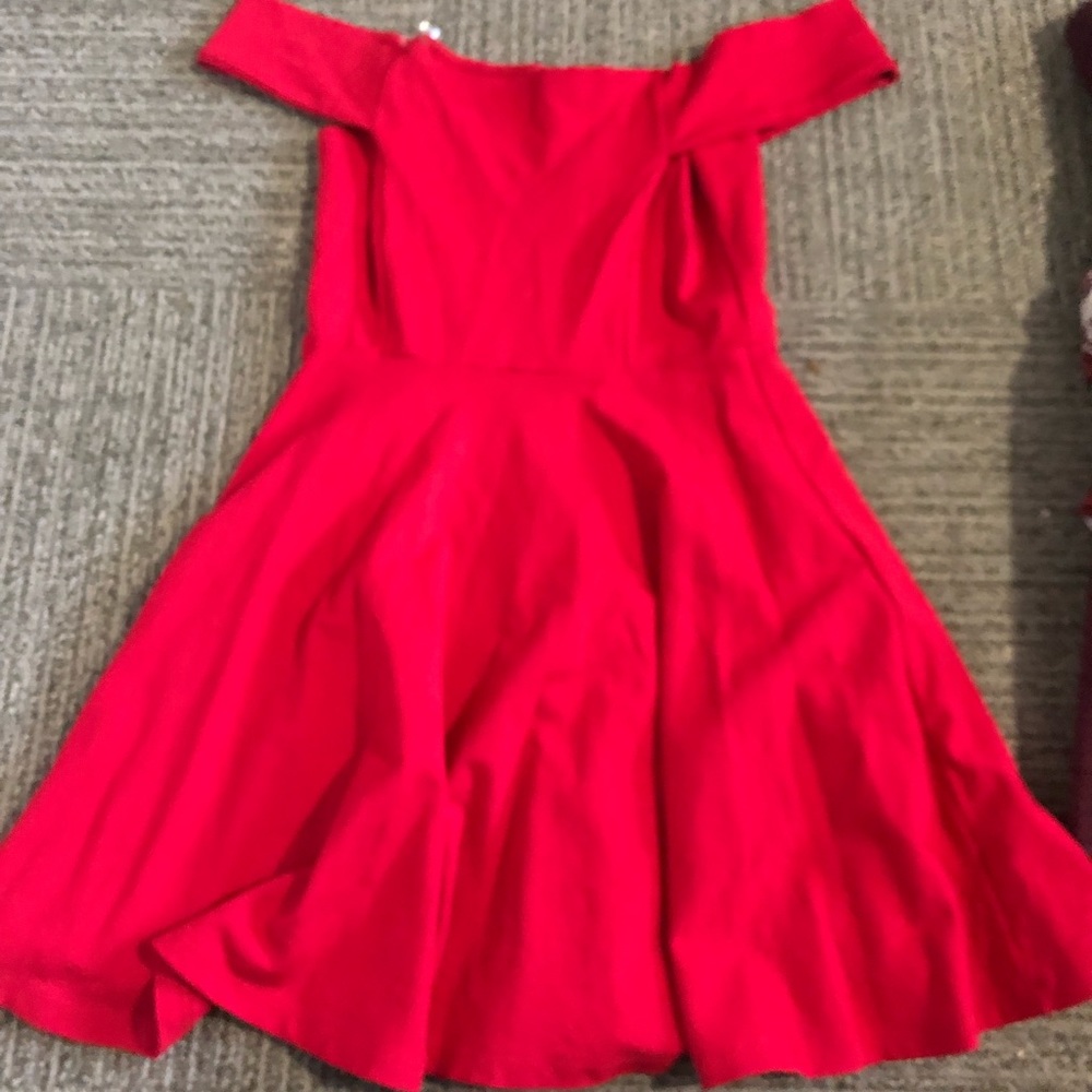 off the shoulder dress
